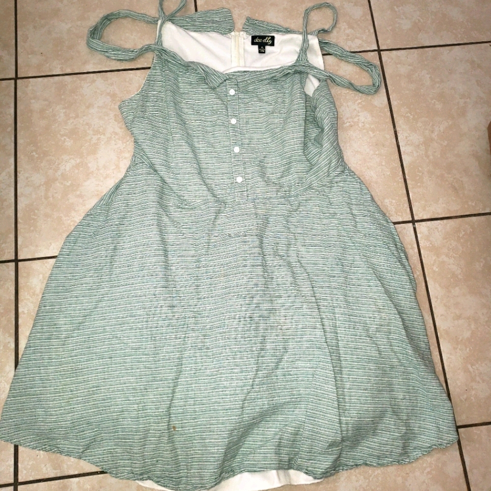 Dee elle Green Womens Dress size XL